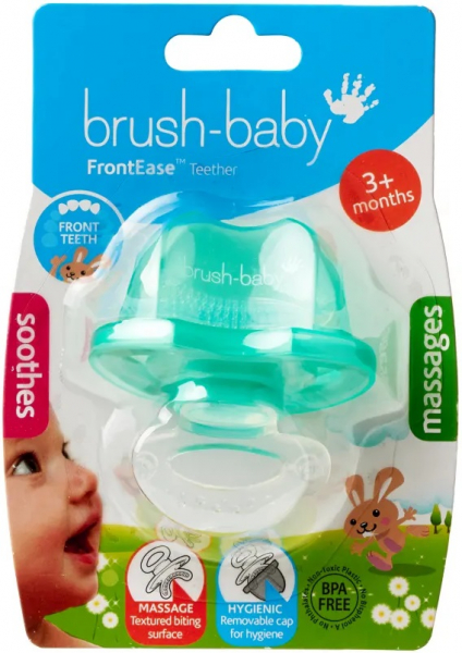 Прорезиватель зубов Brush-baby FrontEase Teether, Teal