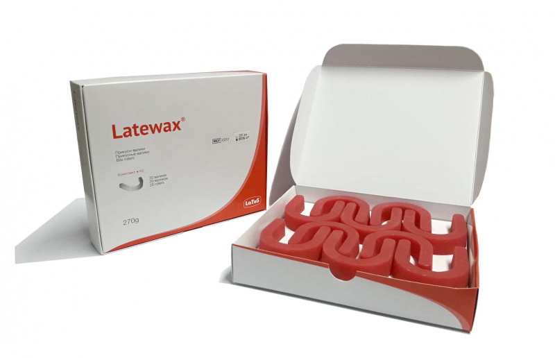 Прикусні валики Latus Латевакс (Latewax) (20 шт, 270 гр) (0251)