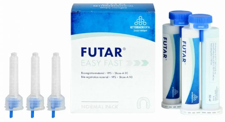 Futar Easy Fast, 2x50 мл (Kettenbach) Материал для регистрации прикуса, 1192411