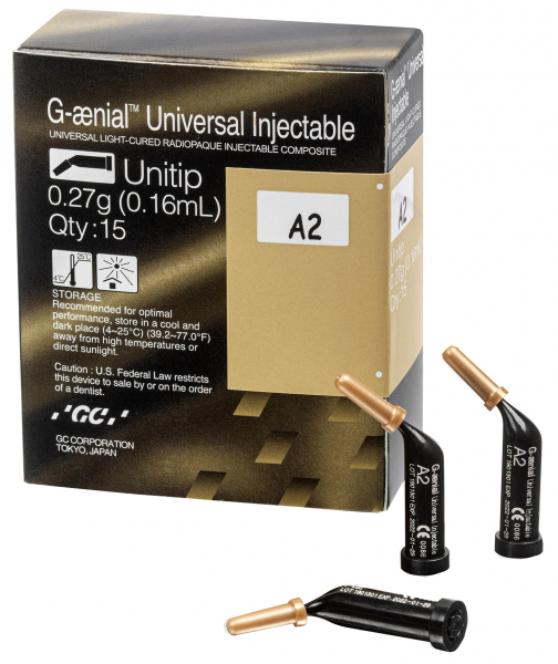 G-Aenial Universal Injectable, Набір канюль, 15х0,27 г (GC) Текучий композит