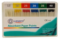 Штифты бумажные Gapadent (200 шт)