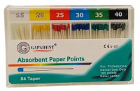 Штифты бумажные Gapadent, конусные, 04 (100 шт)