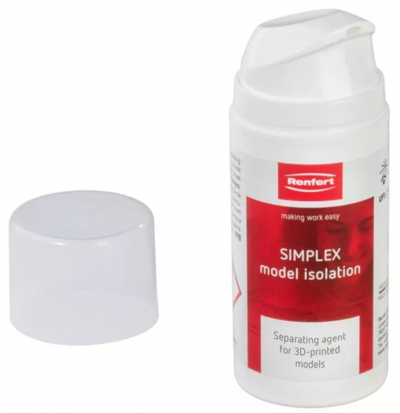Гель Renfert Simplex model isolation, изолятор для моделей напечатанных на 3D принтере, 80 г 17350010