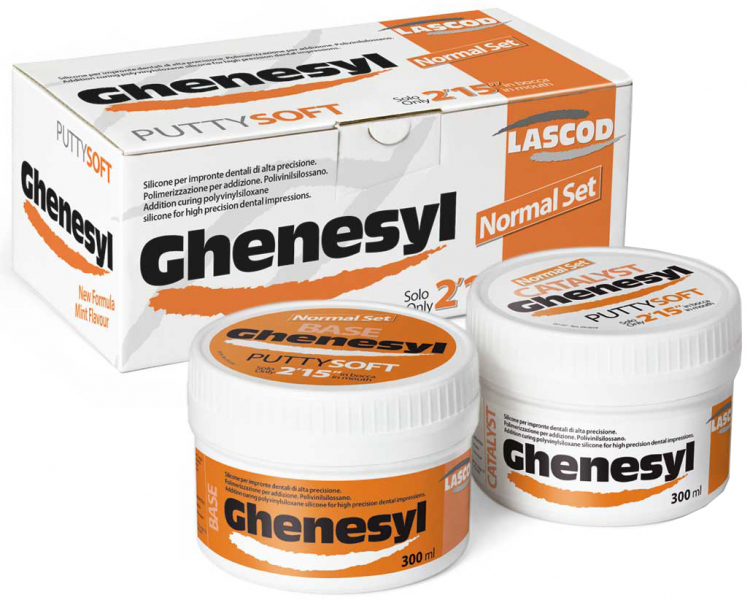 Ghenesyl Putty Soft (Lascod) А-силикон (Набор)