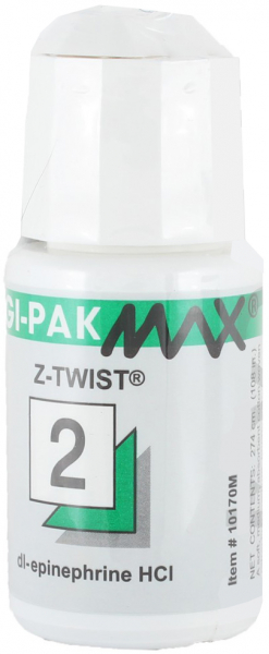 Джинджи-Пак с пропиткой, зеленая (Z-TWIST, Gingi-Pak) Ретракционная нить, 274 см