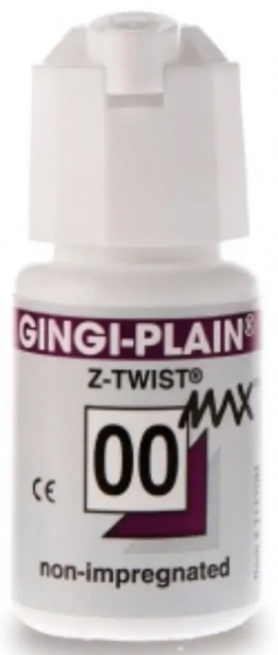 Джинджи-Плейн, без пропитки, фиолетовая (Gingi-Plain Z-TWIST) Ретракционная нить, 274 см