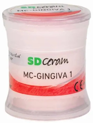 Gingiva MC, 20 г (SD Ceram) Десневой порошок