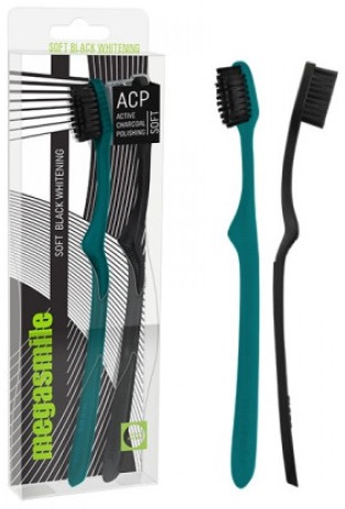 Зубна щітка Megasmile Soft Black Whitening