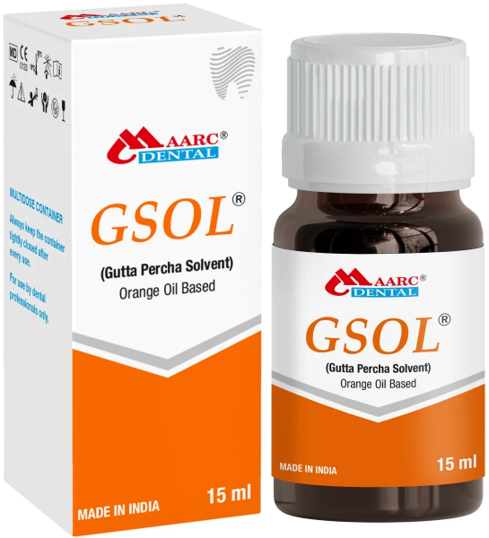 Gsol (Maarc Dental) Рідина для розпломбування гуттаперчі, 15 мл