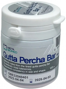 Gutta Percha Bar (Meta Biomed) Гуттаперчевые валики для обтурационной системы, 100 шт