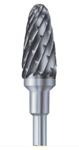 Фреза твердосплавная Bredent d 6,0 мм - бутон с закругленным окончанием (H263SH60)