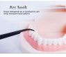 Зубні бамбукові флосси Azdent Dental Floss чорні (50 шт)