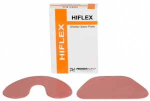 Hiflex Base Plates Shellac (Prevest DenPro) Пластмаса для індивідуальних ложок, 20 шт (REF 13001)