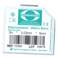 Матричная лента металлическая Hahnenkratt (0,03 х 6 мм) REF.10336