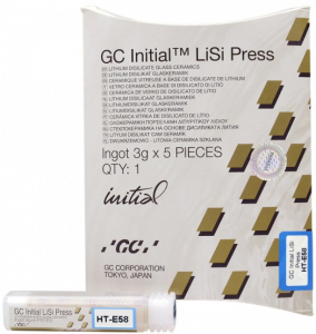 Дисиликат-литиевые таблетки для прессования GC INITIAL LiSi Press HT (высокой прозрачности)