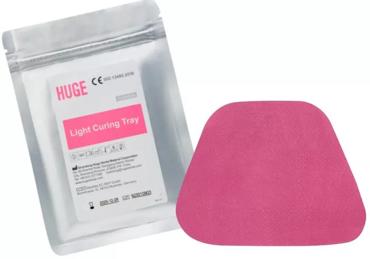 Пластини для індивідуальних ложок HUGE LIGHT CURING TRAY