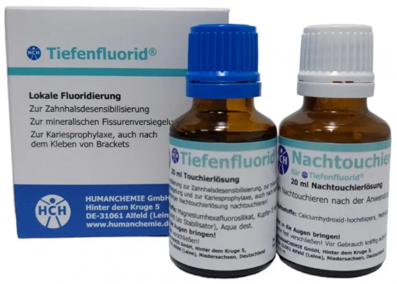 Эмаль герметизирующий ликвид Humanchemie Tiefenfluorid