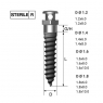 Микроимплант Osstem OSTH Half Etched OrthAnchor, D - 1,8 мм