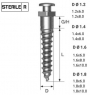 Микроимплант Osstem OSSH OrthAnchor Simple Head, D - 1,8 мм