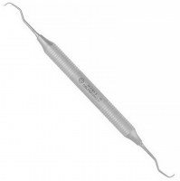 Кюрета Osung Gracey IMPGR 1-2 (имплантологическая, мягкий титан, двухсторонняя, металлическая ручка, Anterior)