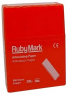 Папір артикуляційний Incidental RubyMark, 200 мкм, прямий, 300 шт