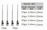 Иглы COXO для обтуратора C Fill Pack (23 ga, 0.68)