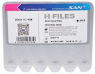 H-Files, 21 мм, асорті, 15-40 (SANI) Ручні файли, 6 шт