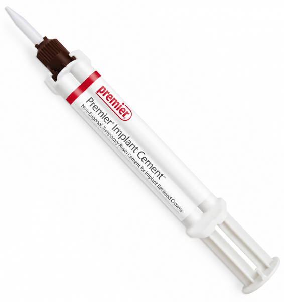 Implant Cement (Premier) Цемент для временной фиксации, шприц 5 мл + насадки