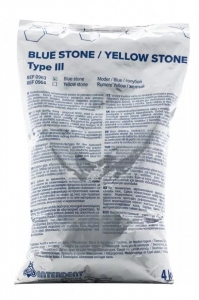 BLUE STONE, тип 3 (Interdent) Гіпс цокольний, 4 кг (ref.963)