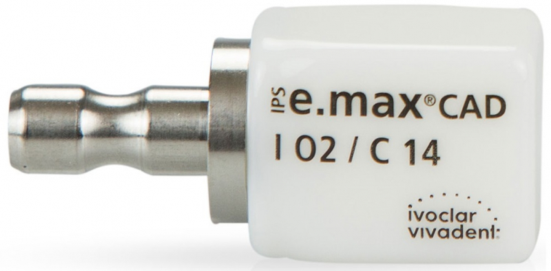 IPS e.max CAD CEREC/inLab, Імпульсні, C14/5, O2 (Ivoclar Vivadent) Літію дісілікатний склокерамічний блок (LS2) 637794