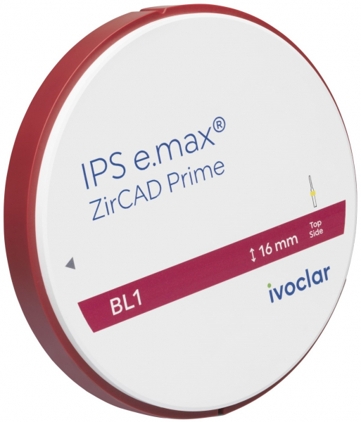 IPS e.max ZirCAD Prime, 98.5-16/1 (Ivoclar Vivadent) Керамічний диск