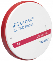 IPS e.max ZirCAD Prime, 98.5-25/1 (Ivoclar Vivadent) Керамічний диск