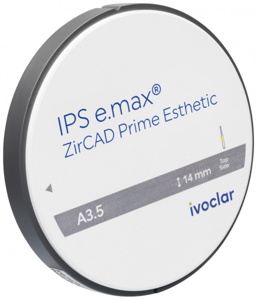 IPS e.max ZirCAD Prime Esthetic, 98.5-14/1 (Ivoclar Vivadent) Цирконієвий диск