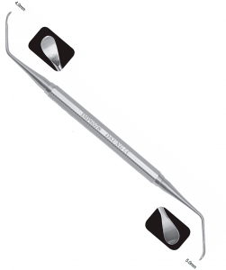 IMP6578-5 (Osung) Инструмент для синус-лифтинга, двухсторонний, 4,0 мм, 5,0 мм, тупой угол