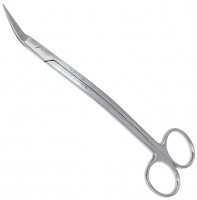 J-22-187 (Surgicon) Ножиці, гострий/гострий, загнуті, 17 см