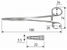 J-24-023 (Surgicon) Иглодержатель Adson, 18 см