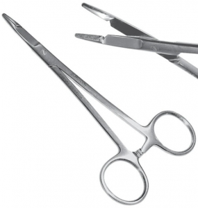 J-24-041 (Surgicon) Иглодержатель Olsen-Hegar, 14 см