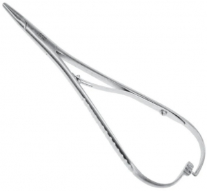 J-24-063 (Surgicon) Иглодержатель с замком Mathieu, 14 см