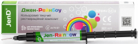 Jen-Rainbow Clear-Red (Jendental) Текущий реставрационный композит, шприц, 3,2 г
