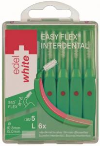 Ершики Edel+White Easy Flex для межзубных промежутков L (0.8-5.0 мм) 7640131973243