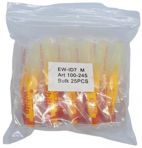 Ершики Edel+White Easy Flex для межзубных промежутков M (0.7-4.0 мм) 7640131973236