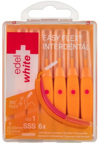 Ершики Edel+White Easy Flex для межзубных промежутков SSS (0.45-2.0 мм) 7640131973205