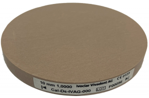 Калибровочный диск Ivoclar Vivadent для PrograMill + ярлык (697510)