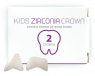 Kids Zirconia Crown D-UL (Shinhung) Детские цирконивые коронки, 2 шт