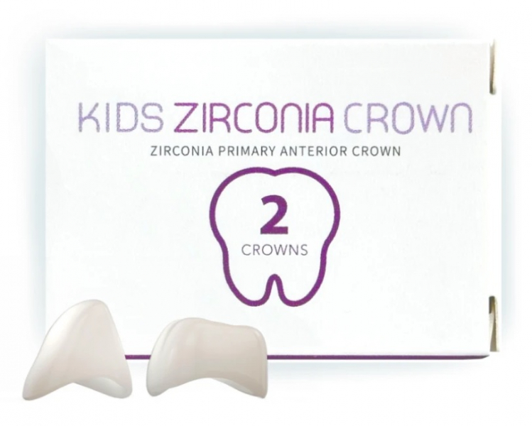 Kids Zirconia Crown AR (Shinhung) Детские цирконивые коронки, 2 шт