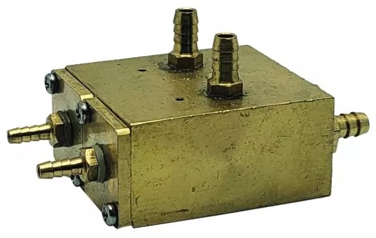 Клапан пневматический спаренный для воды COXO CX195