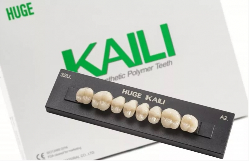 Планка жевательных верхних зубов HUGE Kaili 36MU (8 шт)