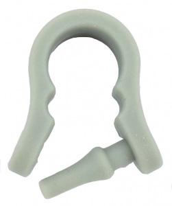 Клипса-держатель трубки системы подачи жидкости к кабелю, силиконовая, для Ai-Surgery/Surgic Smart, 1 шт