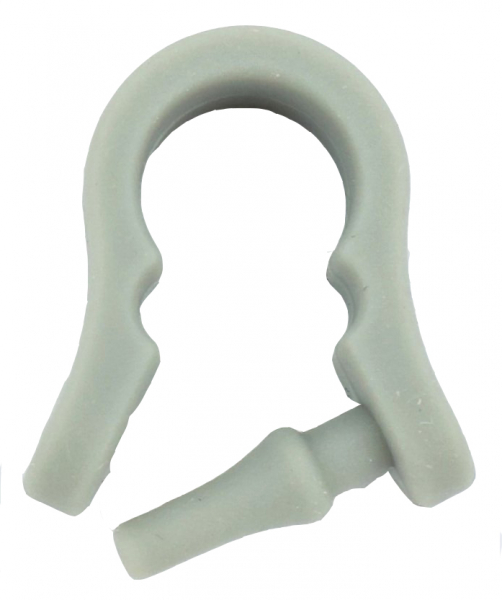 Клипса-держатель трубки системы подачи жидкости к кабелю, силиконовая, для Ai-Surgery/Surgic Smart, 1 шт