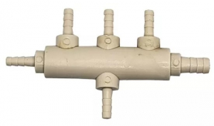 Коллектор соединительный COXO CX163 (1x4,8 мм/5x3,2 мм)